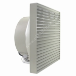 Ventilátor LS-3K, velikost 344x344mm, lamelová mřížka,  pro rozvaděče a technická zařízení