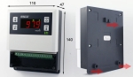 ESCO ES-11W regulator teploty nastenny, velikost.jpg