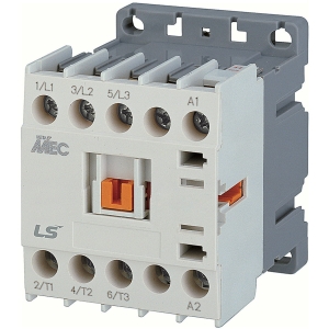LS ELECTRIC GMC-12M,  stykač mini,  3f 12A AC3, 20A AC1 , cívka 230V AC, pomocný kontakt 1S