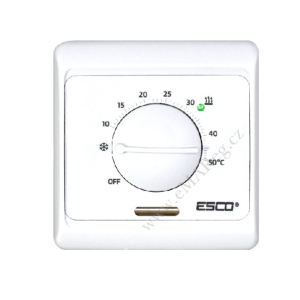 ESCO TC-210 pokojový termostat,  výstup  230V 16A
